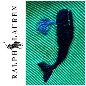 Polo Ralph Lauren Whale Embroidered Shorts